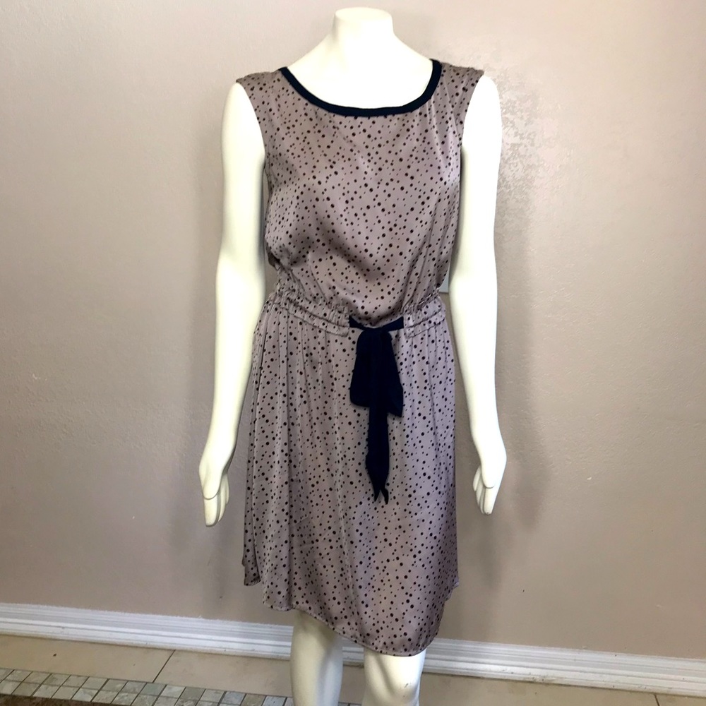 LOFT Polca Dot Midi Dress  Size Medium